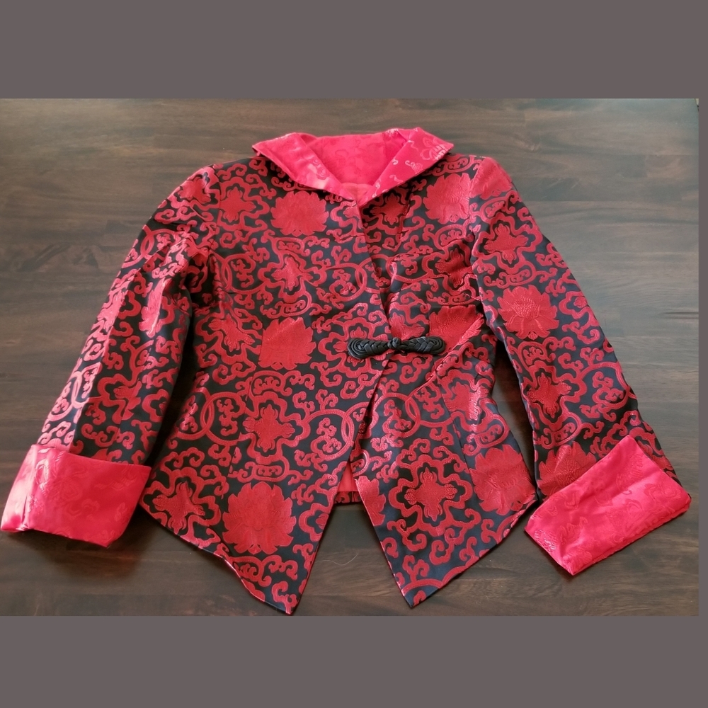 Red Chinese Style Jacket